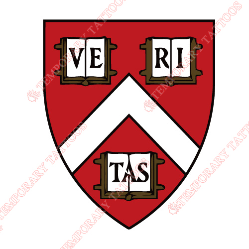 Harvard University Customize Temporary Tattoos Stickers NO.3668